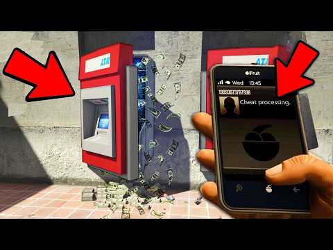 ATM MONEY CHEAT in GTA 5 ONLINE! *NOT CLICKBAIT* (GTA 5 MONEY GLITCH)