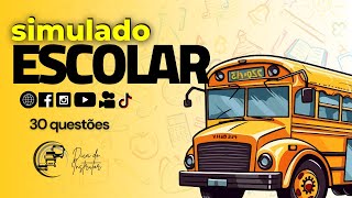SIMULADO DO DETRAN, ESCOLAR, MOPP E PASSAGEIROS #2