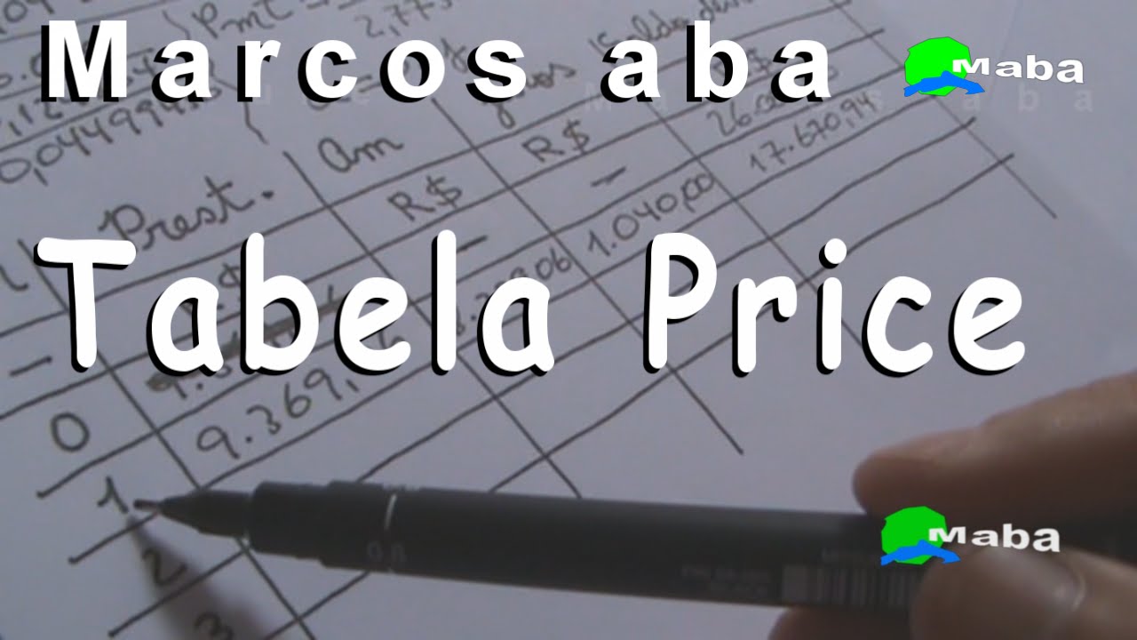 TABELA PRICE  - Sistema de amortização crescente (Matemática Financeira) Solicitado por Aluno