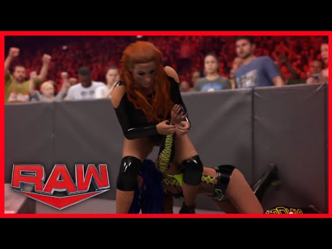 WWE 2K22|RAW BECKY LYNCH VS SASHA BANKS