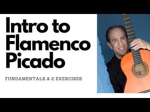Intro to Flamenco Guitar: Picado Technique + 2 Fundamental Exercises - Guitar Lesson for Beginners