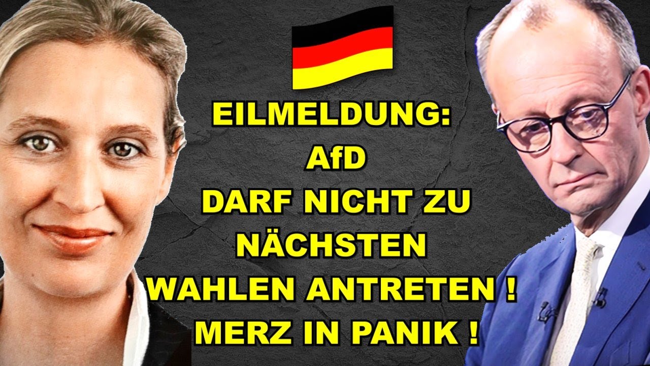 EIL: AfD darf NICHT ZUR WAHL ANTRETEN!