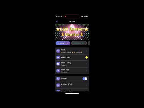 LED Banner Master, Text Scroll video thumbnail