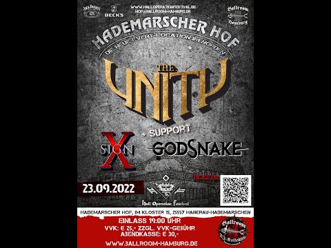 The Unity / Sign X / Godsnake - Live am 23.09.2022