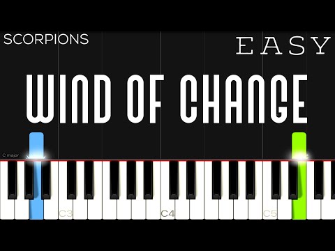 Scorpions - Wind Of Change | EASY Piano Tutorial