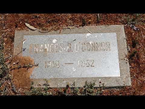 Circus Performer Frances O'Connor Grave Evergreen Cemetery Los Angeles California USA Freaks Movie