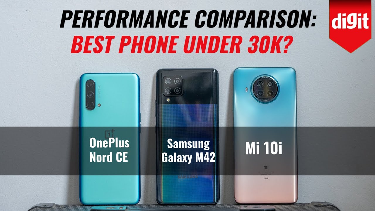 Performance, Gaming and Battery tested: OnePlus Nord CE 5G vs Samsung Galaxy M42 5G vs Mi 10i