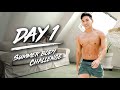 [DAY 1] Summer Body Challenge - 10min Fullbody Home Workout l 썸머 바디 챌린지 - 10분 전신 칼로리 폭파 홈트레이닝