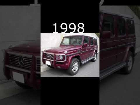 EVOLUTION OF MERCEDES G WAGON (1990 TO 2022 )
