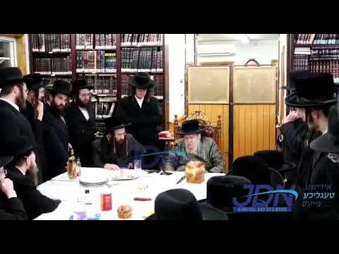 Lelov Rebbe Of NY Commemorates The Yahrtzeit Of His Grandfather R' Moshe Mordechai - Teves 5782