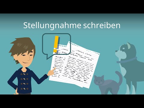 Stellungnahme schreiben | einfach erklärt