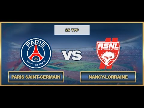 AFL. France. Ligue 1. Tour 26. Paris Saint-Germain v Nancy-Lorraine