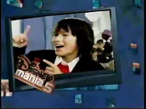 Disneymania 5 TV ad end frame with Walt Disney Records branding