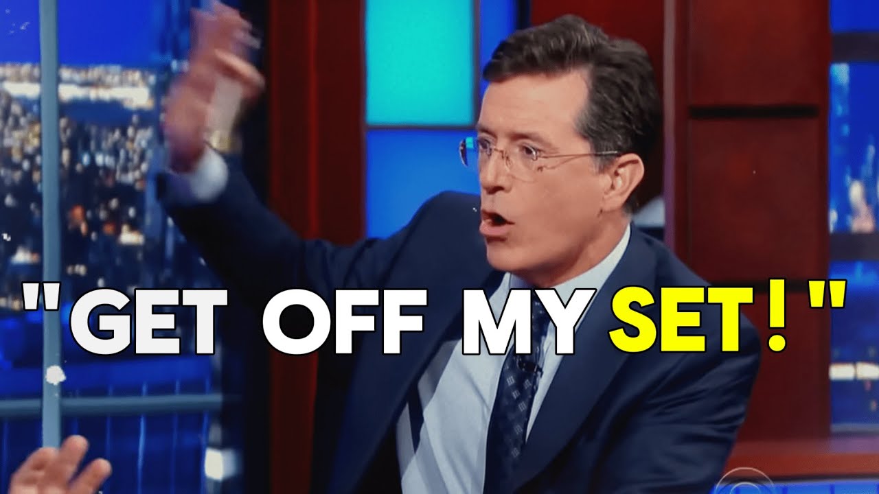 Elon Musk Removed From Stephen Colbert's Show After Fiery Confrontation