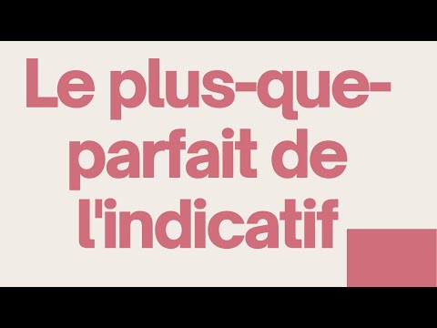Capsule en français n°93 [ Plus que parfait de l'indicatif ]📌📍🚩