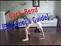 How To A BACK BEND Gymnastic Tutorial