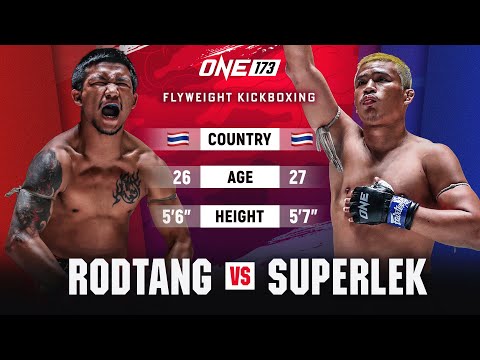 Legendary Showdown ⚔️ Rodtang vs. Superlek | Muay Thai Full Fight