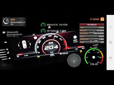 Skoda Superb 2.0 TSI MG1 Miller 190 @ 370 PS 534 NM 100 - 200