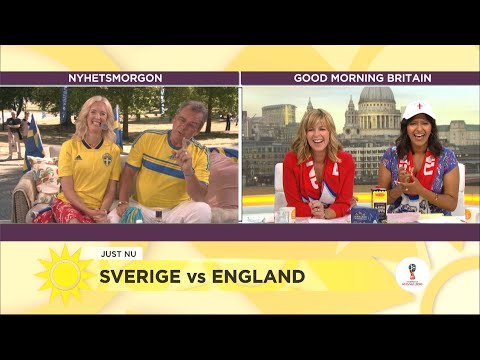 Morgon-tv-battle – Good Morning Britain utmanar Nyhetsmorgon inför kvartsfinale - Nyhetsmorgon (TV4)