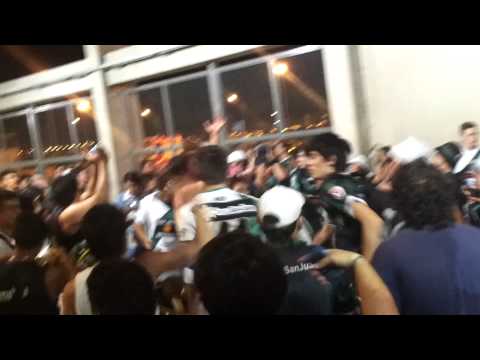 "La banda del pueblo viejo previa vs San Lorenzo" Barra: La Banda del Pueblo Viejo &bull; Club: San Martín de San Juan