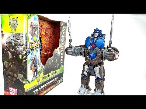 What a Smashing and Slammin’ Figure!!! Transformers Rise of the Beasts Smash Changers Optimus Primal
