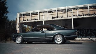 Mercedes Benz 500 SEC | BBS Wheels | Sunshine Cruising | 4K