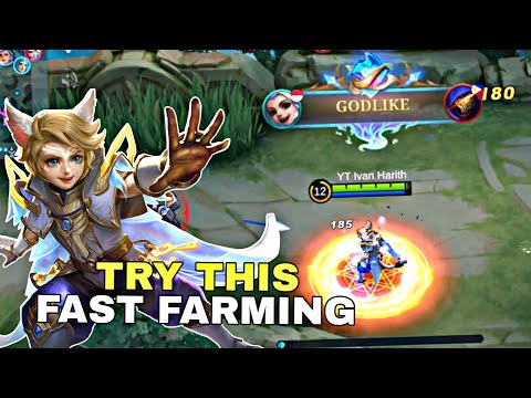 HYPER HARITH FAST FARMING ROTATION! | HARITH BEST BUILD | HARITH JUNGLE GAMEPLAY 2023 - MLBB