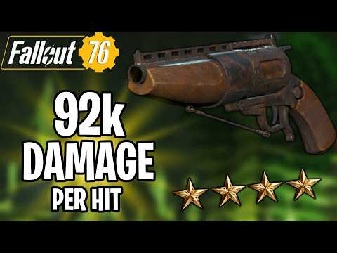 New Record 92k Damage Per Hit With New Weapon - Fallout 76
