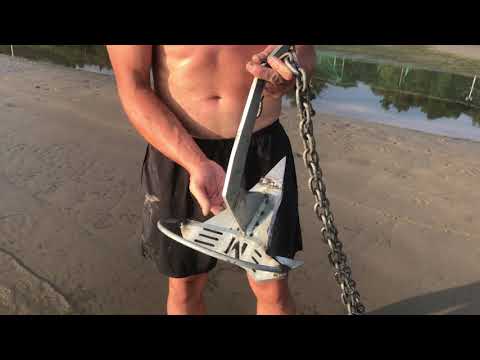 Manork professional marine anchor -  real test in adriatic sea