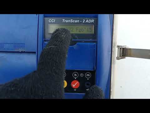 Как настроить дату на термописце/регистраторе температуре/рефрижераторе. Принтер TranScan 2.