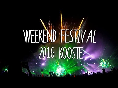 WEEKEND FESTIVAL 2016 KOOSTE