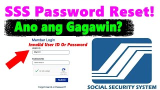 How to Reset SSS Password If You Forgot It? TAGALOG Explanation