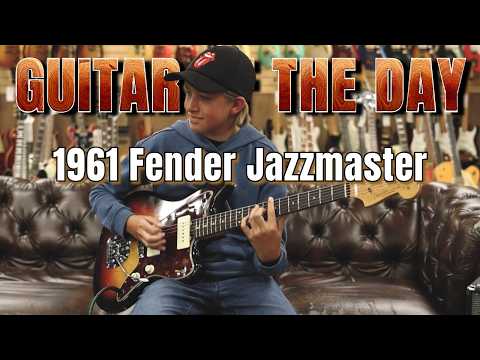 1961 Fender Jazzmaster | Guitar of the Day - Saxon Weiss (13-year-old)