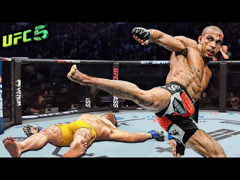 Bruce Lee vs. Edson Barboza (EA sports UFC 5)