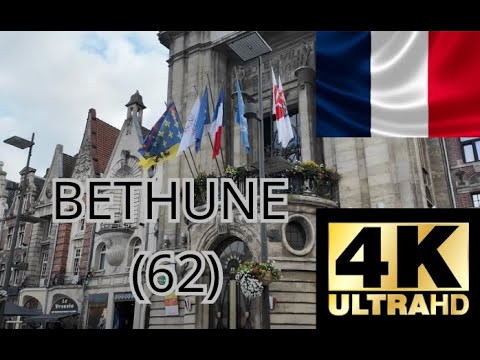 Bethune (62) [4k] 20eme video - Le plus beau beffroi de France