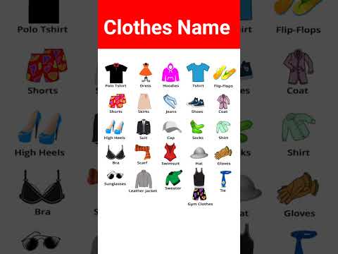 Clothes Name #shorts #viral