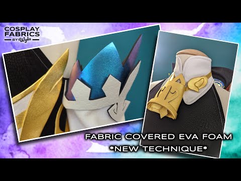 New method for covering EVA foam with fabric! CWCF EP. 96