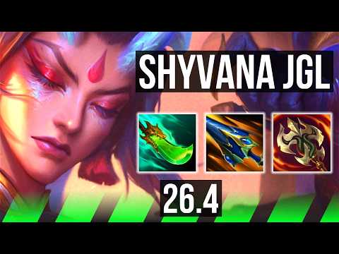 SHYVANA vs DR. MUNDO (JGL) | Perfect KDA: 19/0/5 | EUW Diamond | 26.4