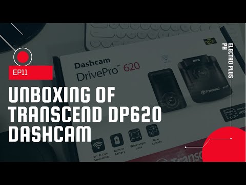 „TRANSCEND DrivePro 620“ dviguba vaizdo registratorius, 32 GB x 2, dviguba kamera, 1080P, „Sony“ jutiklis, GPS video
