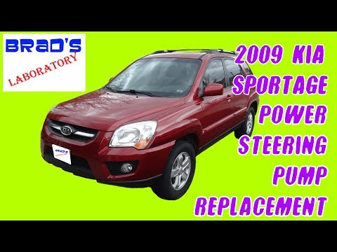KIA SPORTAGE POWER STEERING PUMP