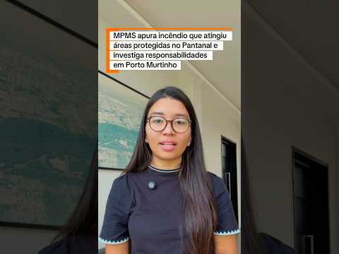 MPMS apura incêndio que atingiu áreas no Pantanal e investiga responsabilidades em Porto Murtinho