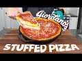 This Is NOT Deep Dish! (Chicago STUFFED Pizza Cast Iron Recipe)