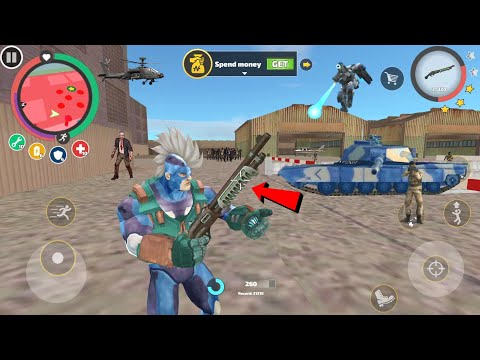 Rope Hero: Vice Town (T4 ShotGun - One Tap Headshot)New Rope Hero 5.5.2 Update - Android Gameplay HD