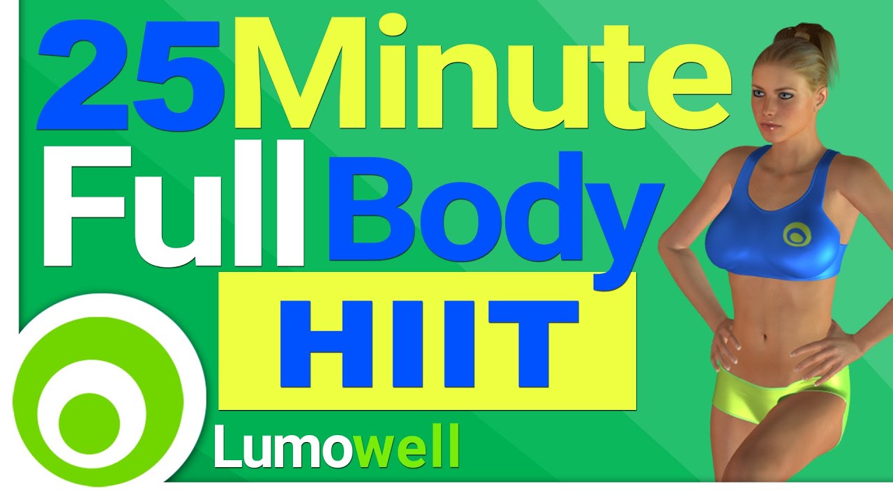 25 Minute HIIT Workout. Full Body Training Exercises