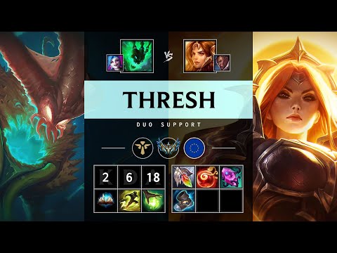Thresh Support vs Leona - EUW Challenger Patch 25.19
