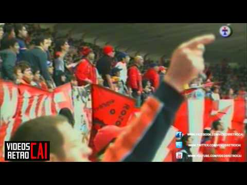 "Independiente 4 - Racing 0 (Gol de Aguero + Avalancha) - 2005" Barra: La Barra del Rojo • Club: Independiente