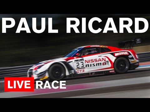 Blancpain Endurance 2016 - Paul Ricard 1000km - Full Main Race and ONBOARD  - LIVE