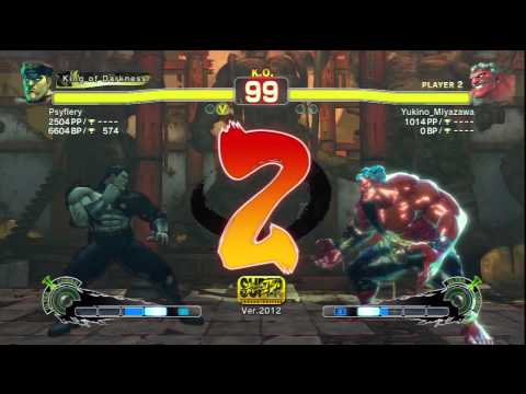 SSF4:AE 2012 random ranked match 1
