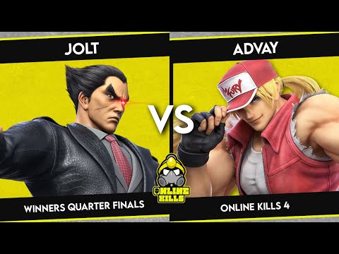 Jolt (Kazuya) vs Advay (Terry/Pichu) - Online Kills 4 - Winners Quarter Finals