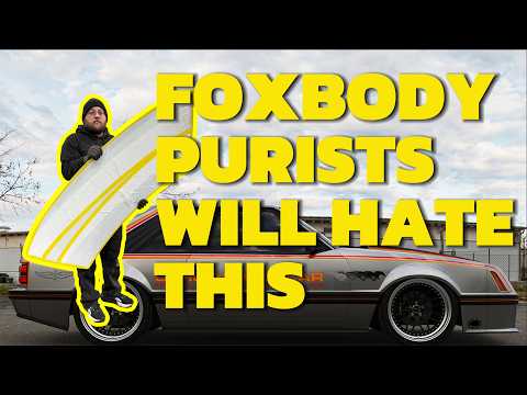 Martin Brothers Customs - Foxbody Mustang Flush-Mount Glass + Complete Exhaust Build